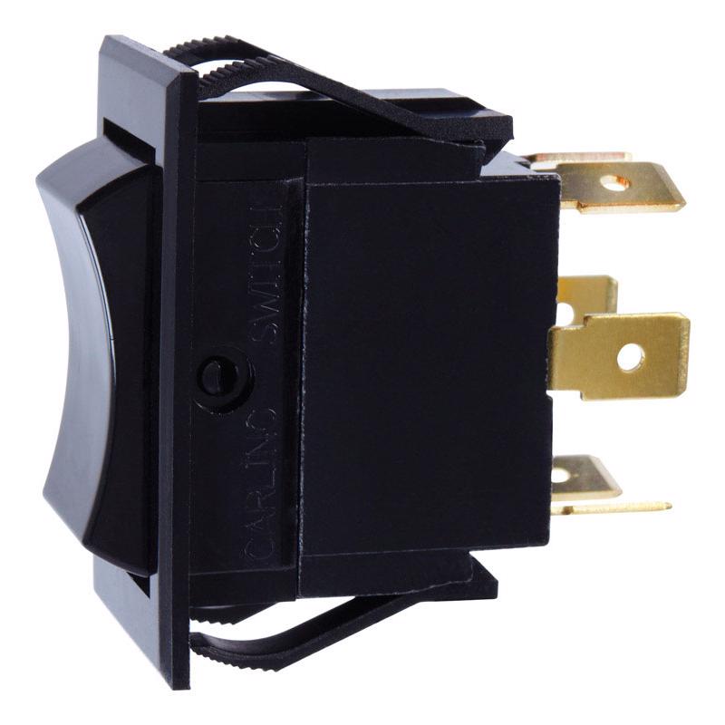 ROCKER SWITCH DPDT 6 TAB