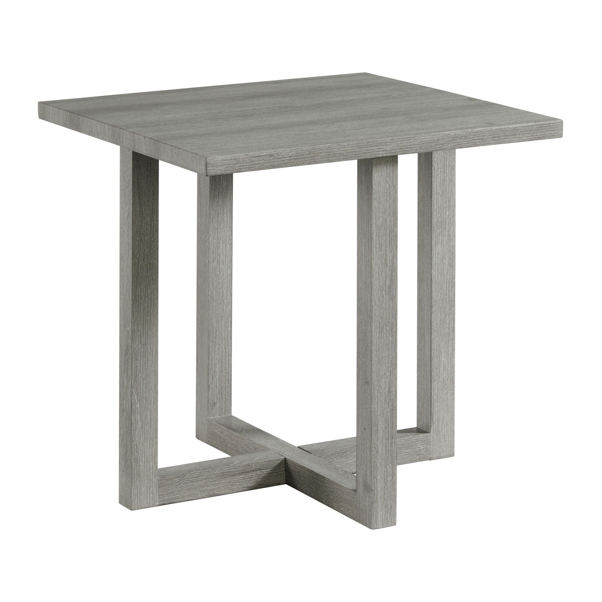 Picket House Furnishings Dawson End Table Only in Grey