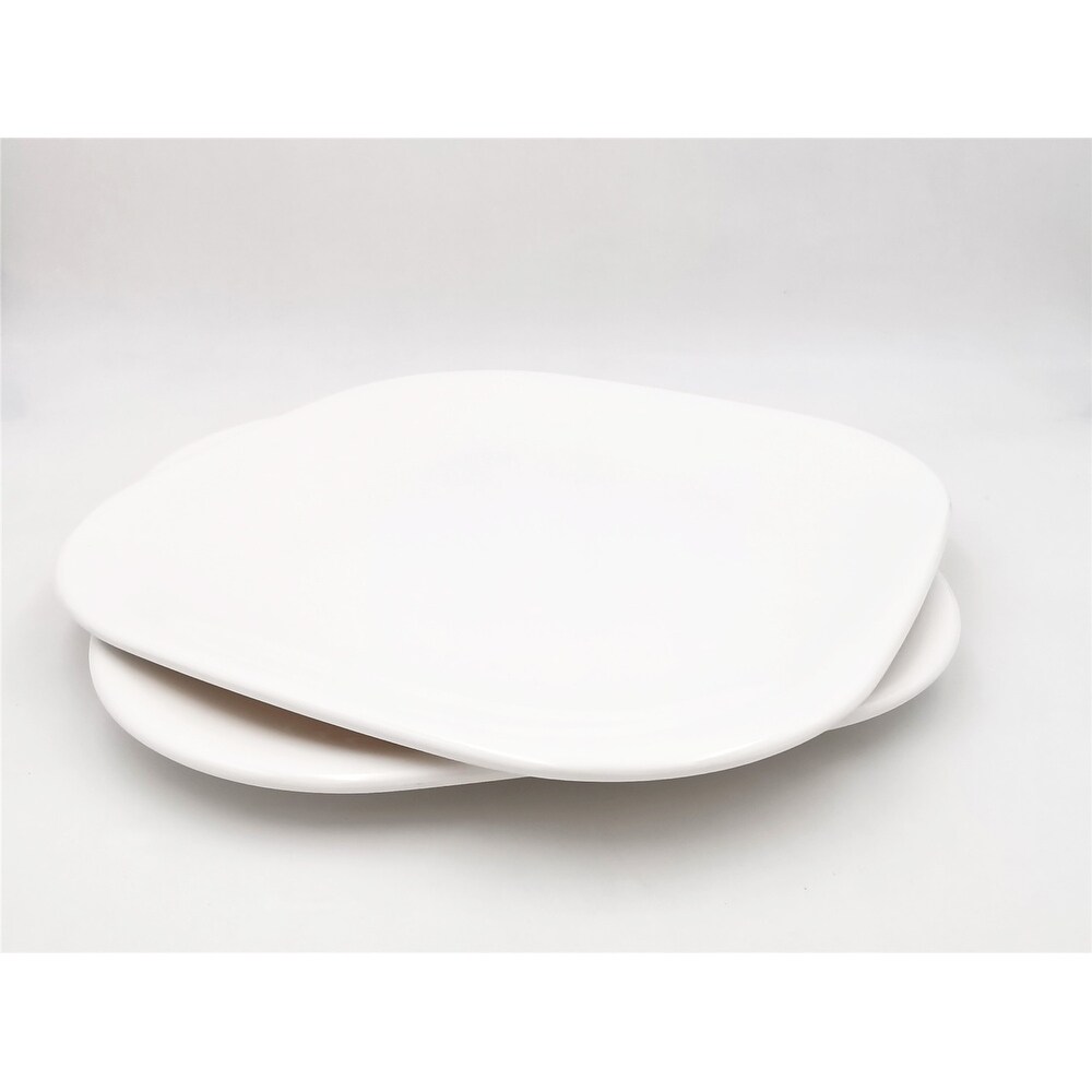 White square plates (Set of 6)   Modern   Contemporary   Square