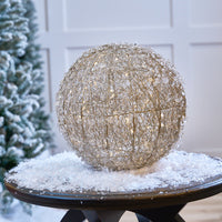 13 70 LED Warm White Gold Ball