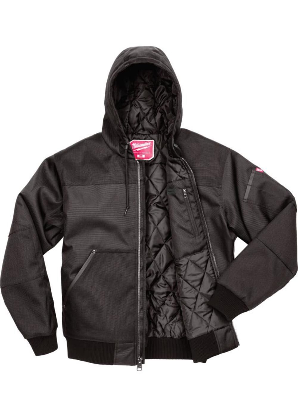 Milwaukee Black Hooded Jacket - Medium 252B-M from Milwaukee