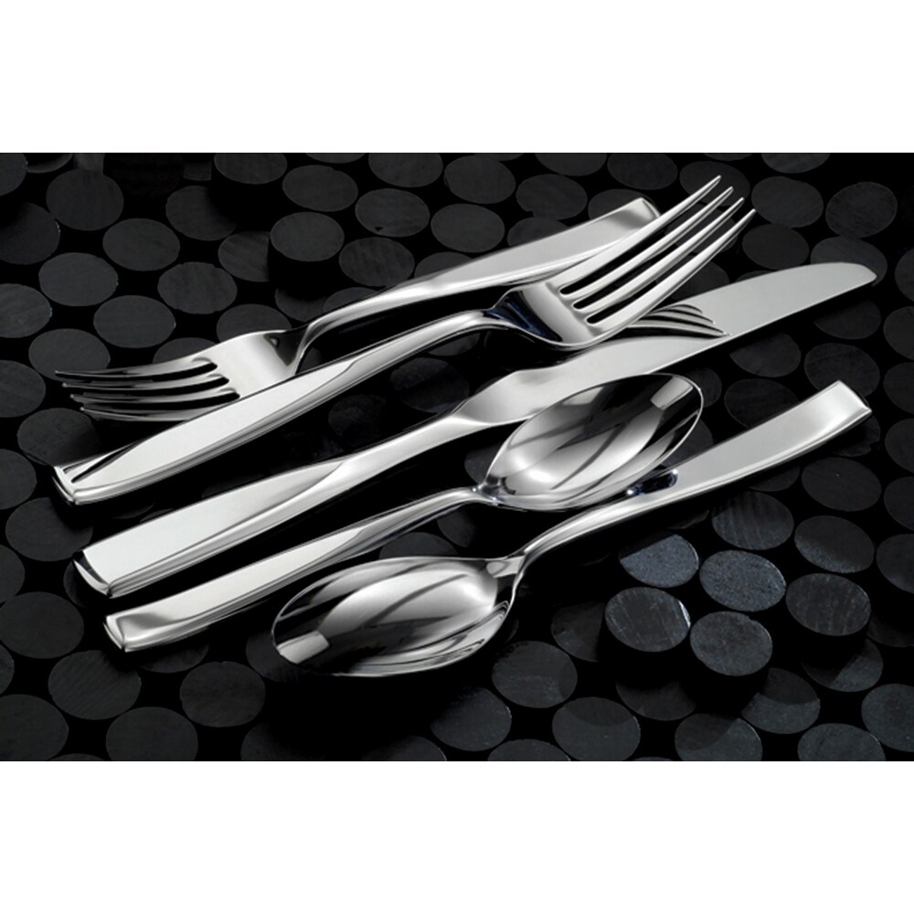 Oneida 18/0 Stainless Steel Tidal Oyster/Cocktail Forks (Set of 12)