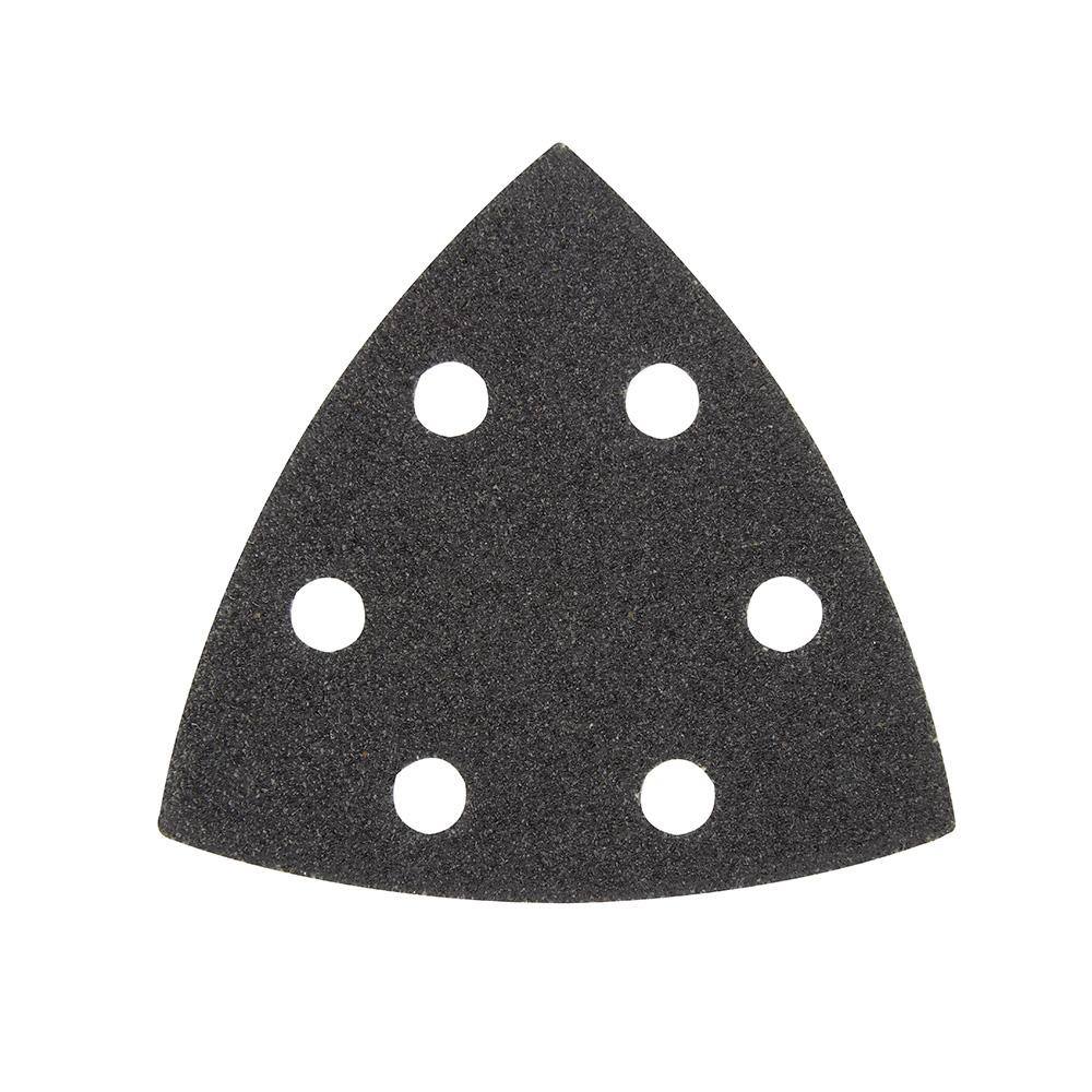 MW 3-12 in. 80-Grit Sandpaper for Oscillating Multi-Tool (6-Pack) 49-25-2080