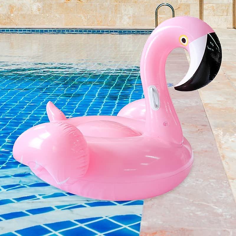 Giant 52 Flamingo Inflatable Ride-on Pool Float With Handles And Wings