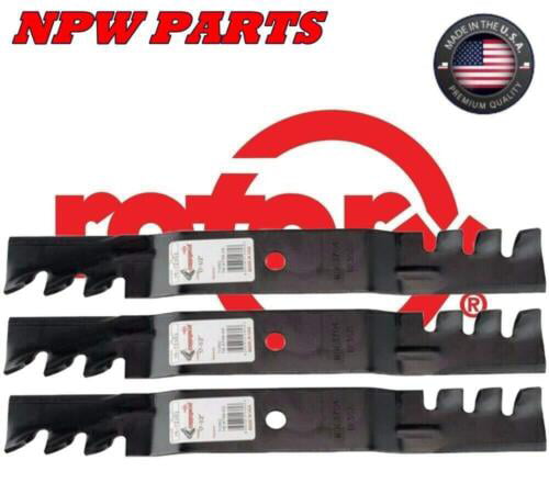 3 Pk Mulch Blades Compatible With Toro 110-6837-03 112-9759 112-9759-03 Timecutt