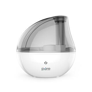 Pure Enrichment Ultrasonic Cool Mist Humidifier with Optional Night Light for the Bedrooms Offices and More Home PEHUMSIL