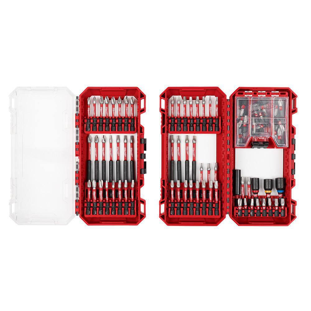 MW SHOCKWAVE Impact-Duty Alloy Steel Screw Driver Bit Set (100-Piece) 48-32-5150