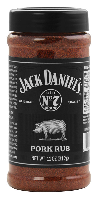 PORK RUB11OZ JACKDANIELS