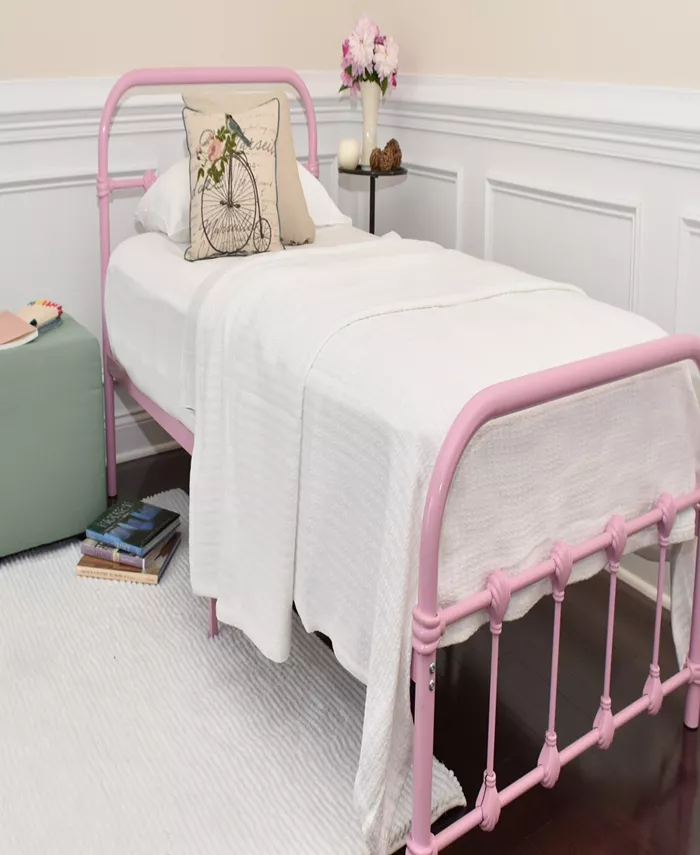 RBO LLC LITTLE PARTNERS Lauren Metal Twin Bed