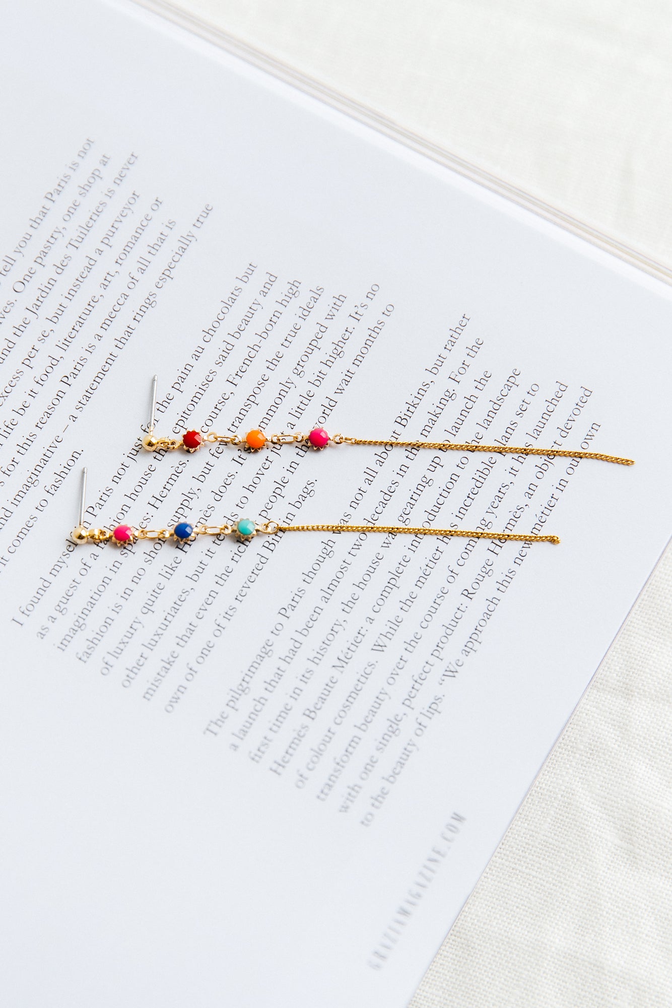 Summer Rainfall Earrings Multi