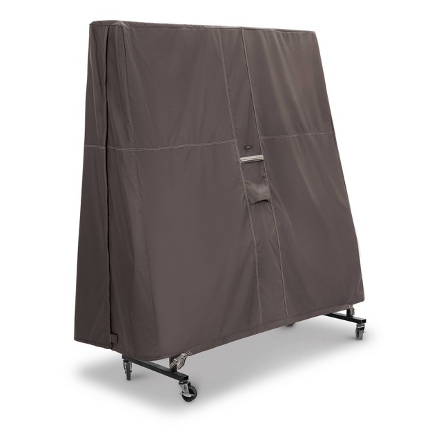 Classic Accessories Ravenna Water resistant Ping Pong Table Cover Dark Taupe