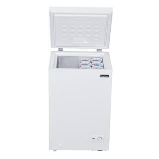 Magic Chef 3.5 cu. ft. Manual Defrost Chest Freezer in White HMCF35W5