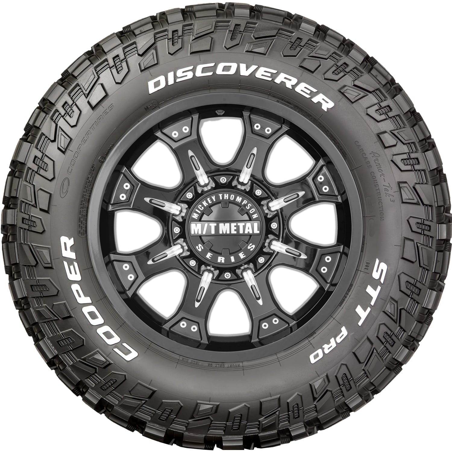 Set of 4 (FOUR) Cooper Discoverer STT Pro LT 315/75R16 127/124Q E 10 Ply MT M/T Mud Tires