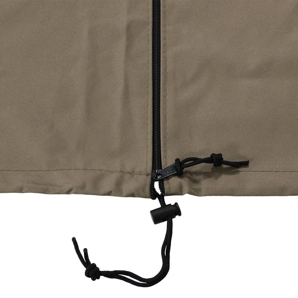 Sunnydaze Decor 94 in. Khaki Waterproof Fabric Outdoor Patio Heater Cover FI-9438P-KHAKI