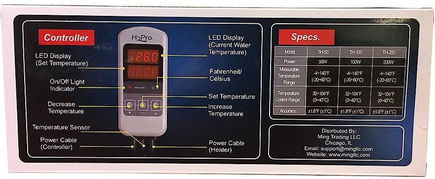 H2Pro Titanium Aquarium Heater