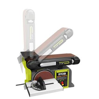 RYOBI Corded 4 in x 36 in. Belt and 6 in. Disc Sander BD4601G