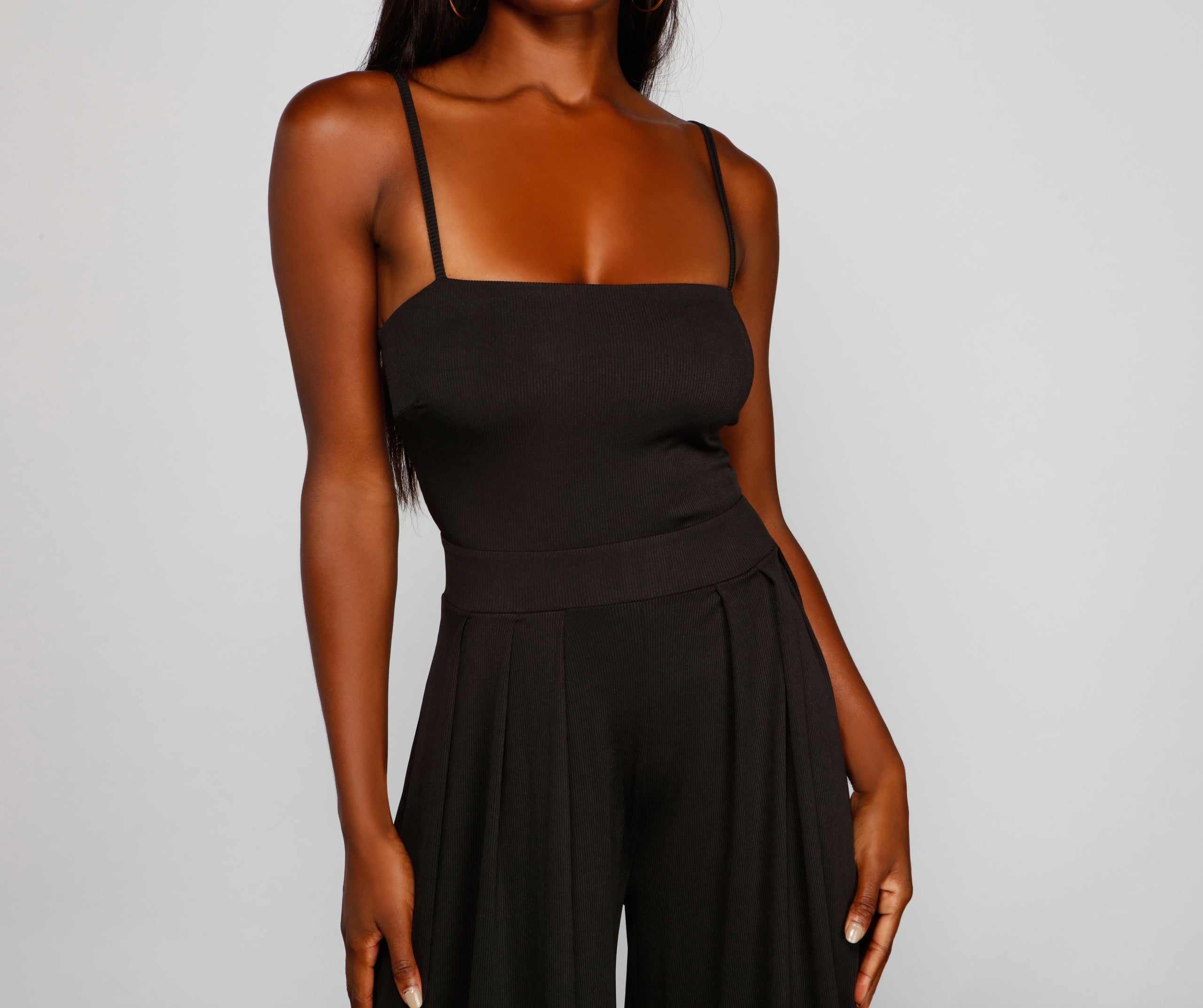 So Sleek Trendy Sleeveless Jumpsuit