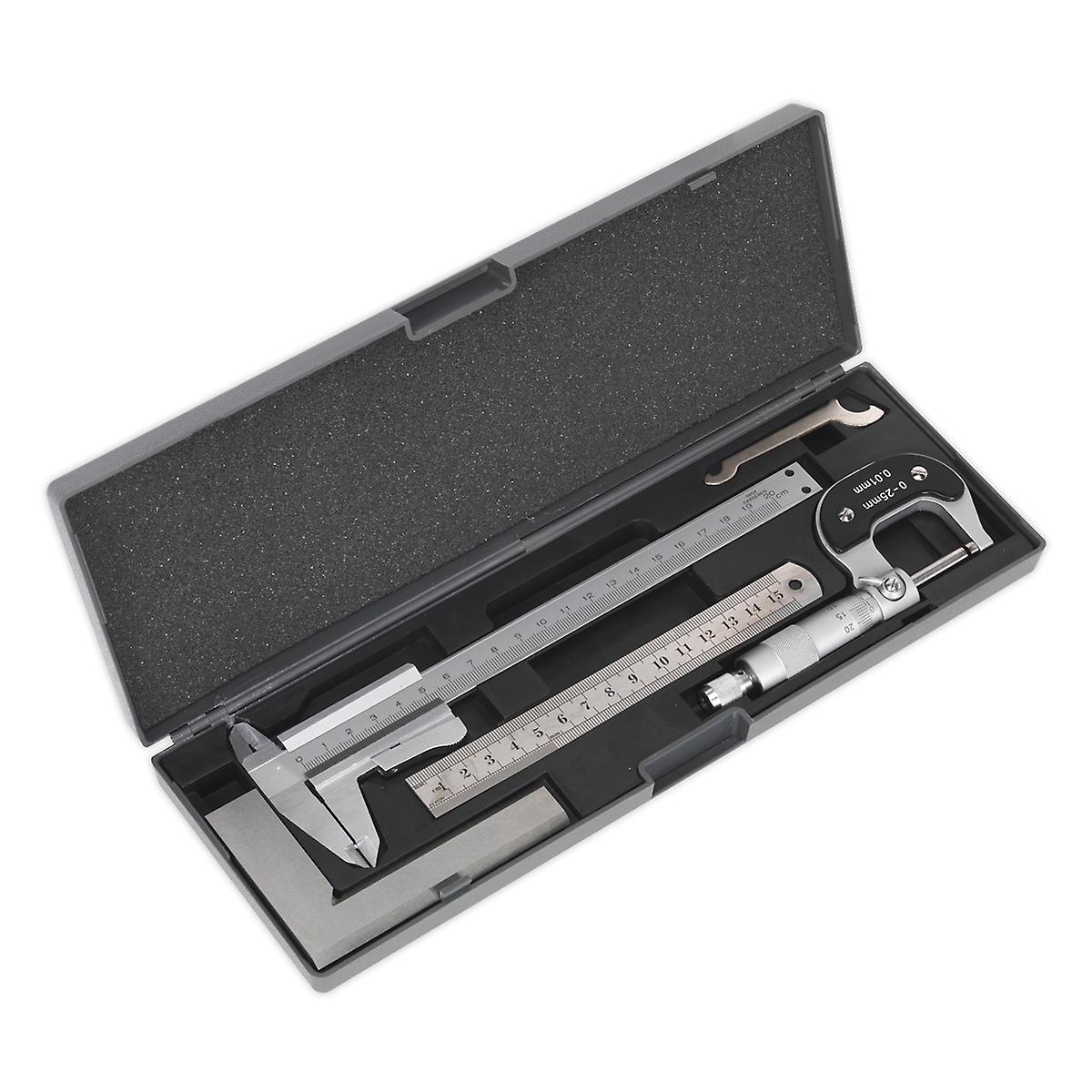 Sealey Ak91Set Measuring Tool Set 4Pc