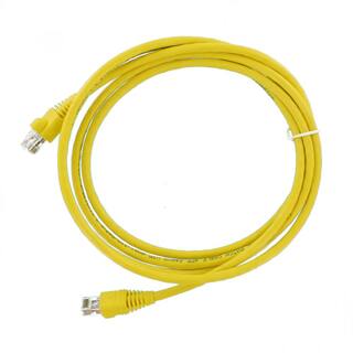 Leviton GigaMax 7 ft. Cat 5e Patch Cord Yellow 5G460-7Y