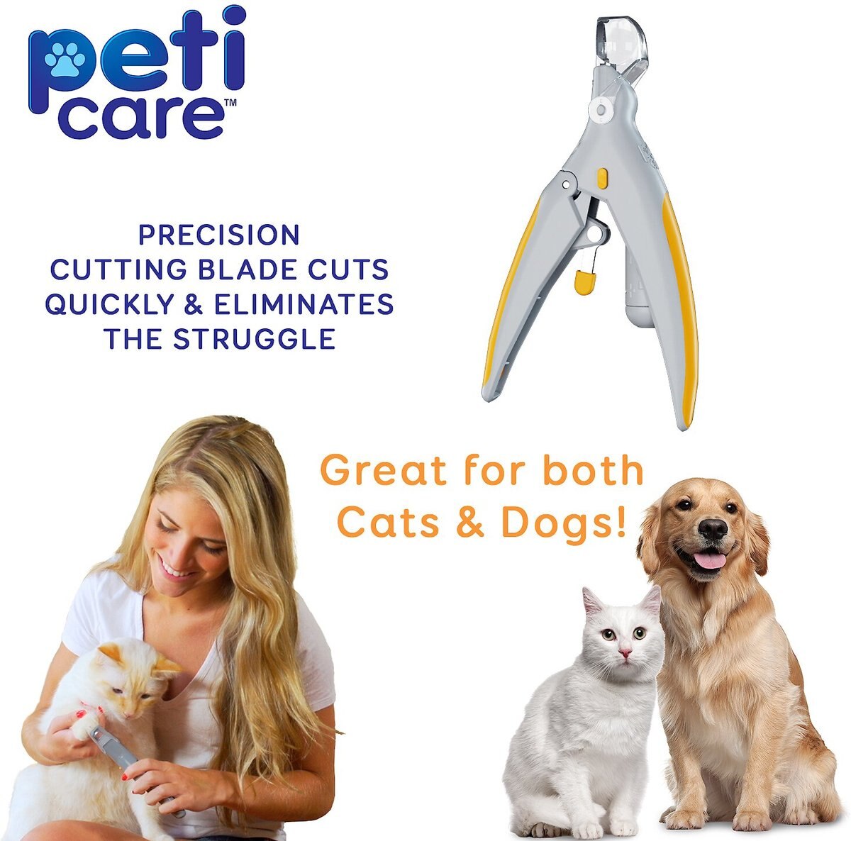 Pets Know Best PetiCare Cat and Dog Nail Clipper