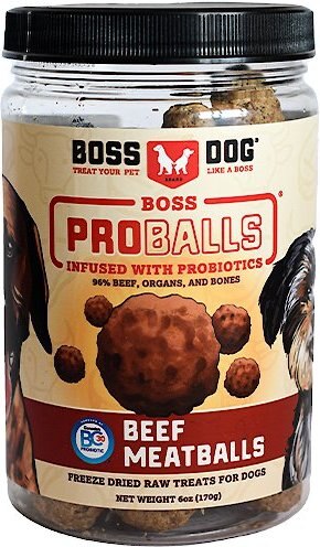 Boss Dog Proballs Beef Freeze Dried Dog Treats