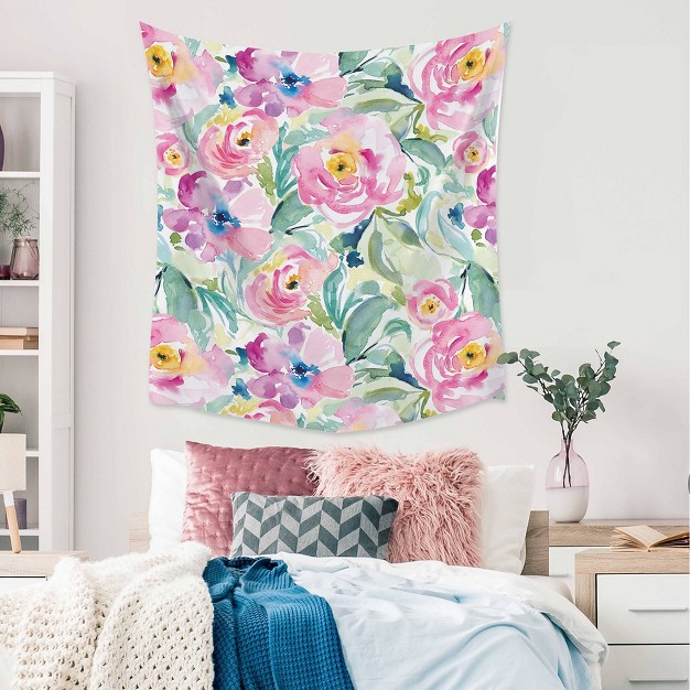 Floral Bloom Tapestry Roommates