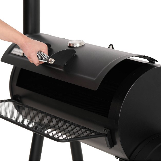 Captiva Designs E02gr006 Offset Charcoal Smoker Black