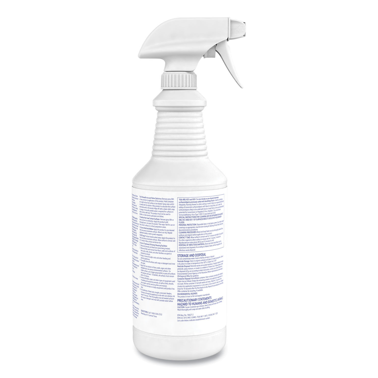 Virex TB Disinfectant Cleaner by Diverseyandtrade; DVO04743