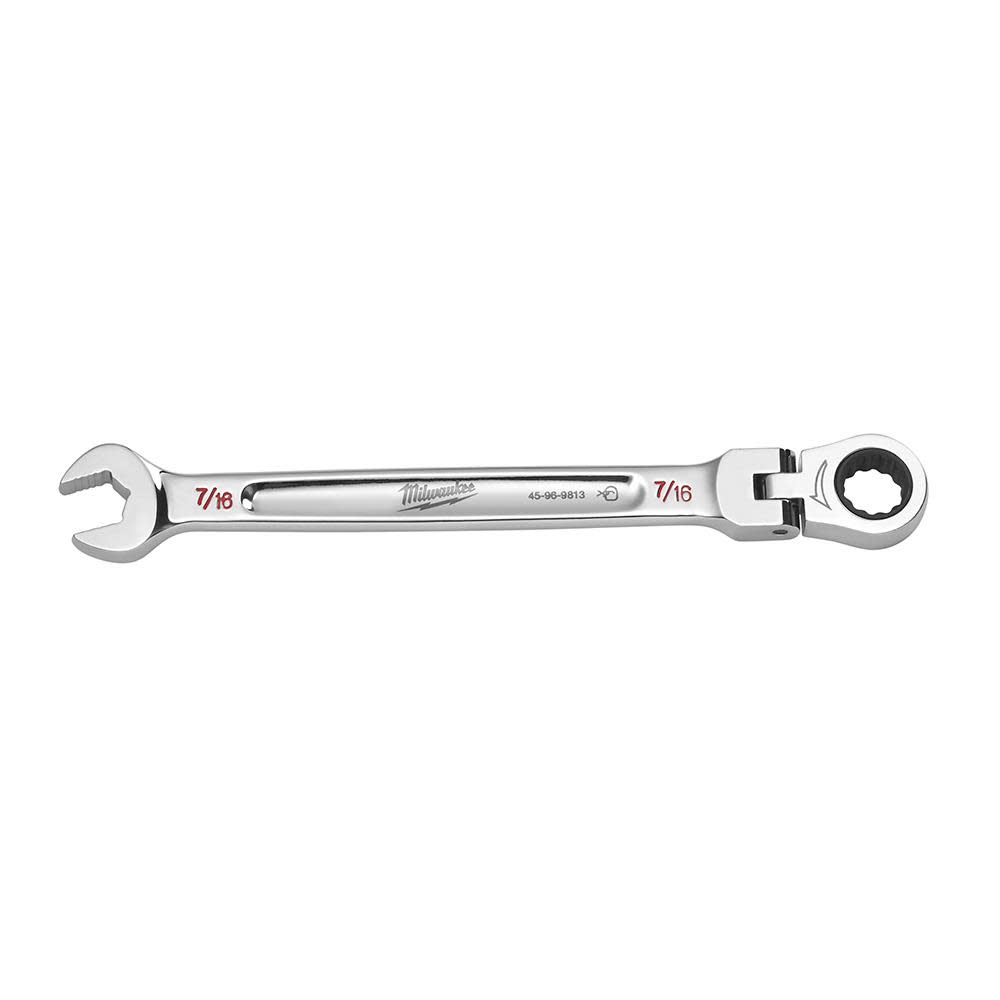 Milwaukee Combination Wrench Flex Head 7/16