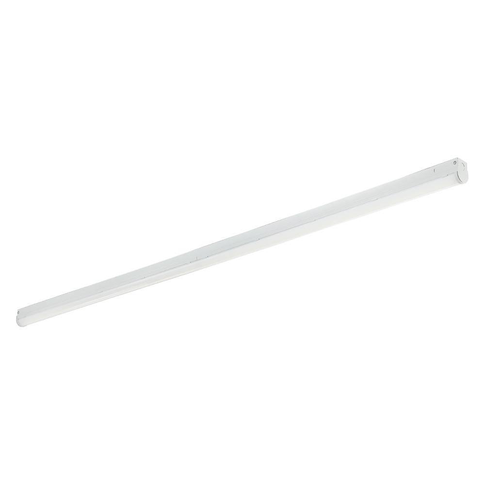 EnviroLite 8 ft. 600-Watt Equivalent Integrated LED White Strip Light Fixture 5000K ST8N96DMD50