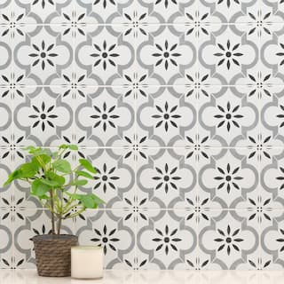 MSI Azila Encaustic 8 in. x 8 in. Matte Porcelain Floor and Wall Tile (5.16 sq. ft.Case) NFLOBA8X8