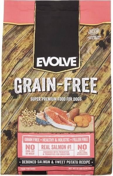 Evolve Deboned Grain-Free Salmon and Sweet Potato Recipe Dry Dog Food