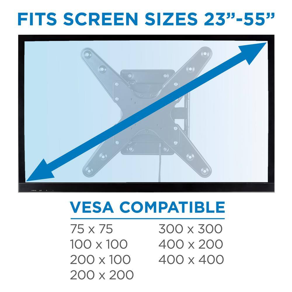 mount-it! Locking RV TV Wall Mount with Detachable Bracket MI-430