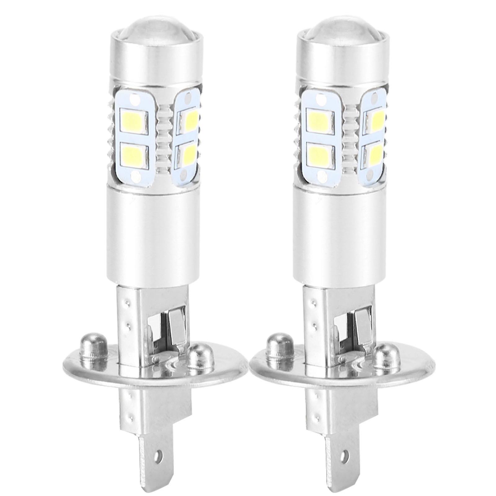 2x H1 6000k Super White 100w Led Headlight Bulbs Kit Fog Driving Light