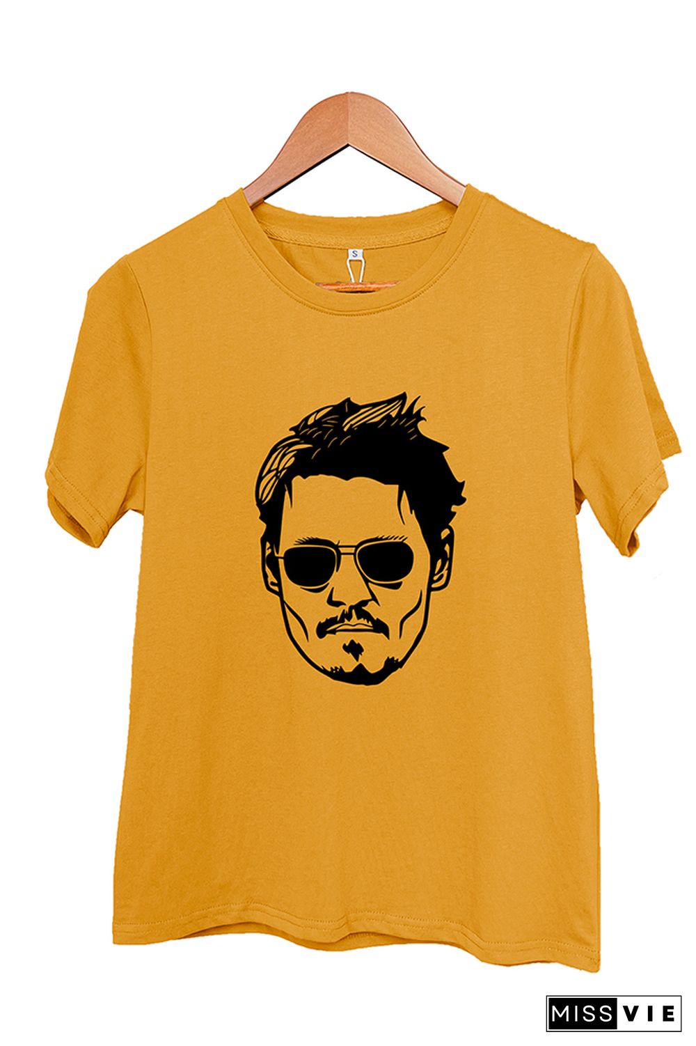 Johnny Depp Trial Graphic T-Shirt Wholesale