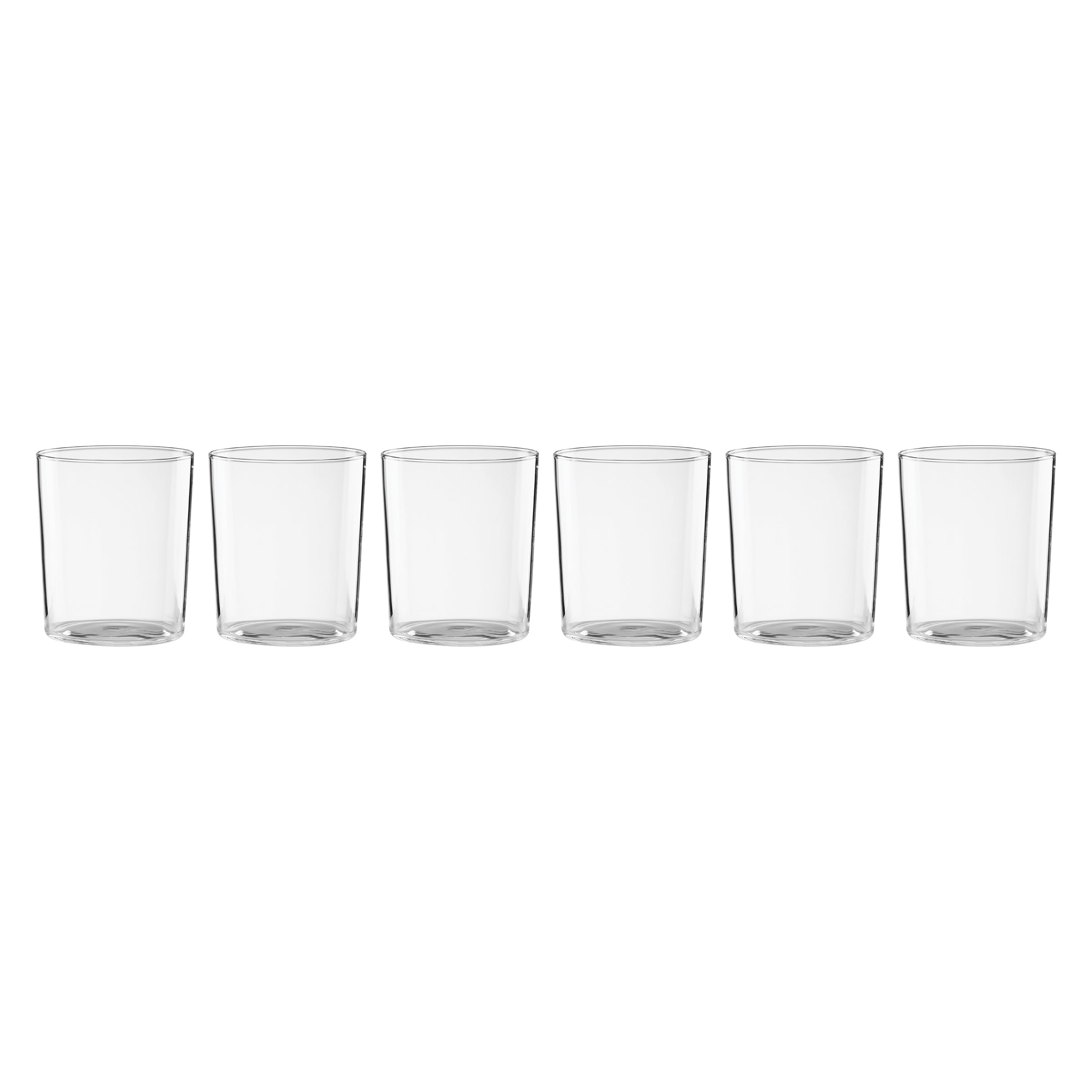 Stackables Clear Tall Glasses, Set of 6