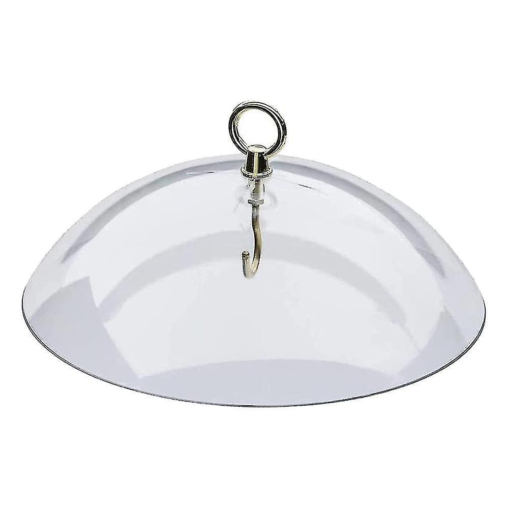 Protective Dome Cover For Hanging Bird Feeders Transparent