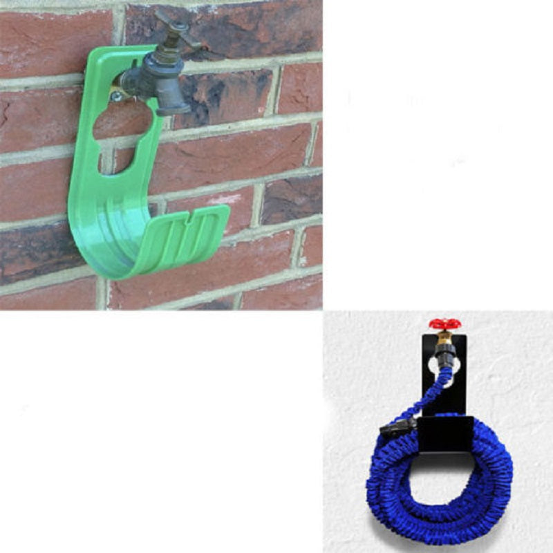 Wall Mounted Soft Garden Hose Reels Storage Watering Organizer Holder Wash Car Pipe Outdoor Tap Hanger Rack