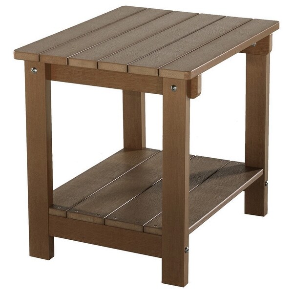 Panama Plastic Wood End Table