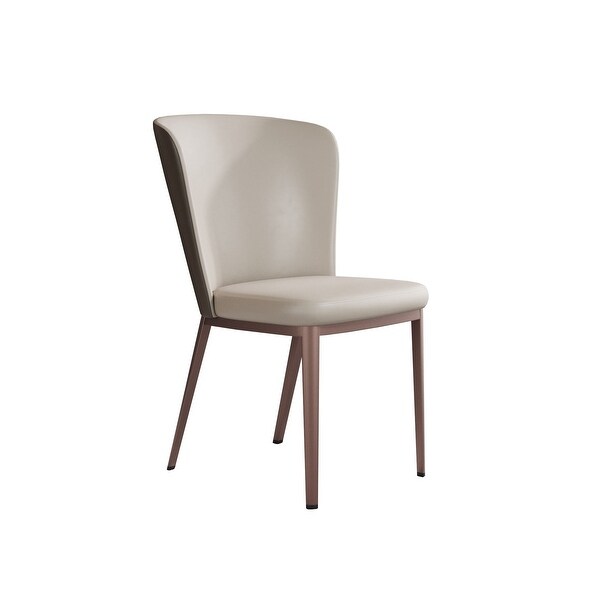 Set of 2 Dining Chairs Accent Modern Upholstered Chairs