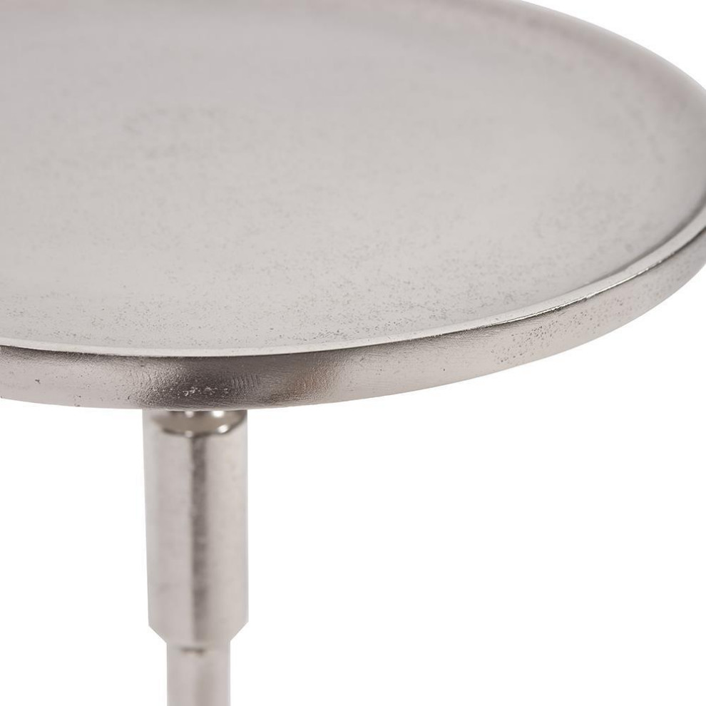 HOWARD ELLIOTT Cocktail Table Round Cast Aluminum   Traditional   Coffee Tables   by EuroLuxHome  Houzz