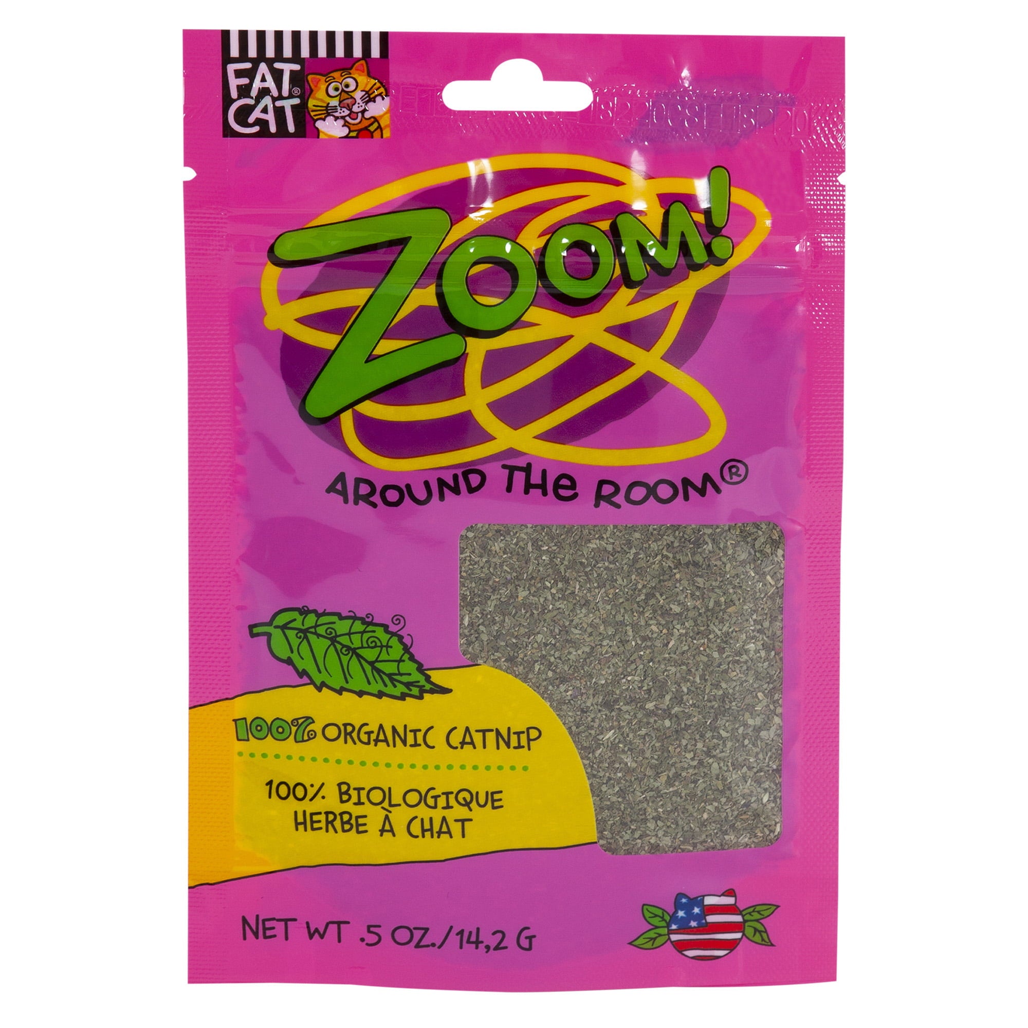 Fat Cat Zoom Around The Room Organic Catnip