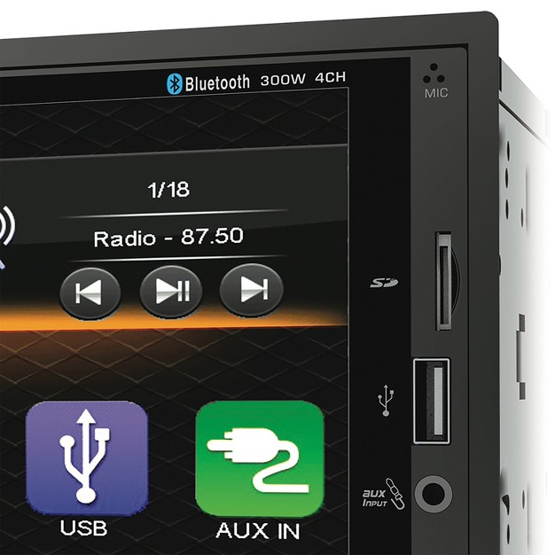 Soundstream Vm 622hb 6 2 in Car In dash Unit Double din Mechless With Bluetooth And Android Phonelink