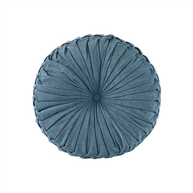 Oversize Lorissa Poly Chenille Round Floor Pillow Intelligent Design