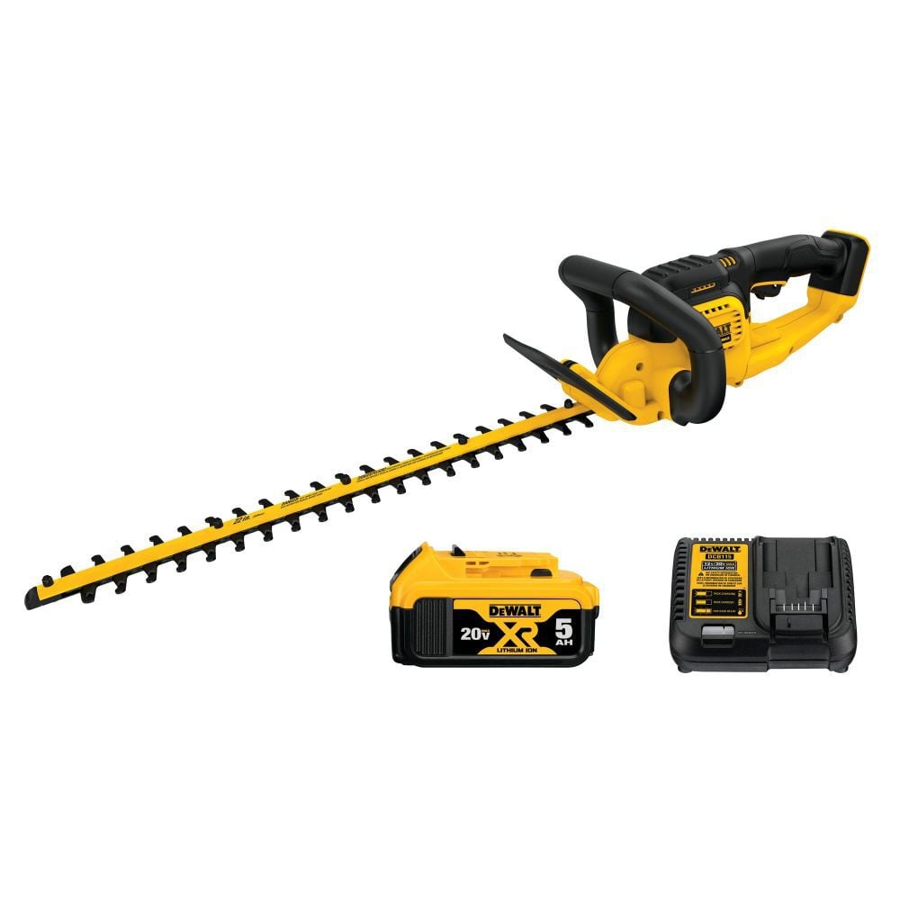 DEWALT 20 V MAX* Lithium Ion Hedge Trimmer 5.0 Ah DCHT820P1 from DEWALT