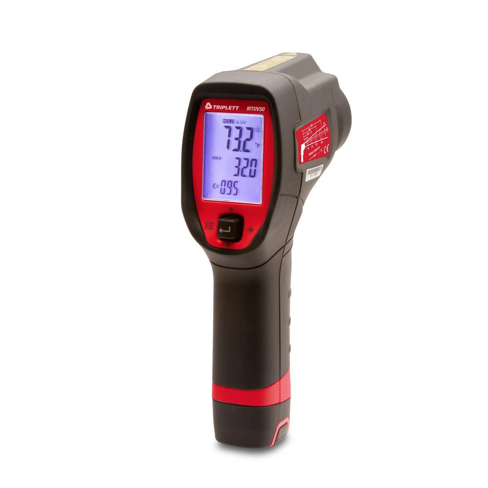 TRIPLETT IR Thermometer with UV Leak Detection IRTUV50