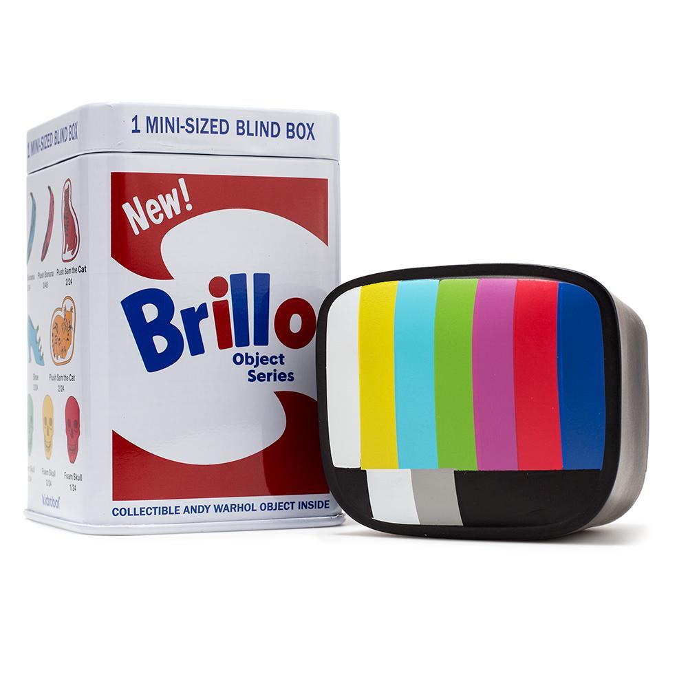 Andy Warhol Brillo Box Art Object Blind Box Figures by Kidrobot