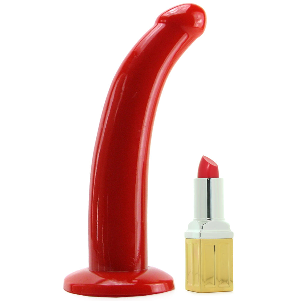 Sophia's Red Rider Harness and G-Spot Dildo