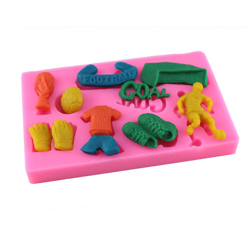 Football Shape Cake Decorating Mould - 1pc