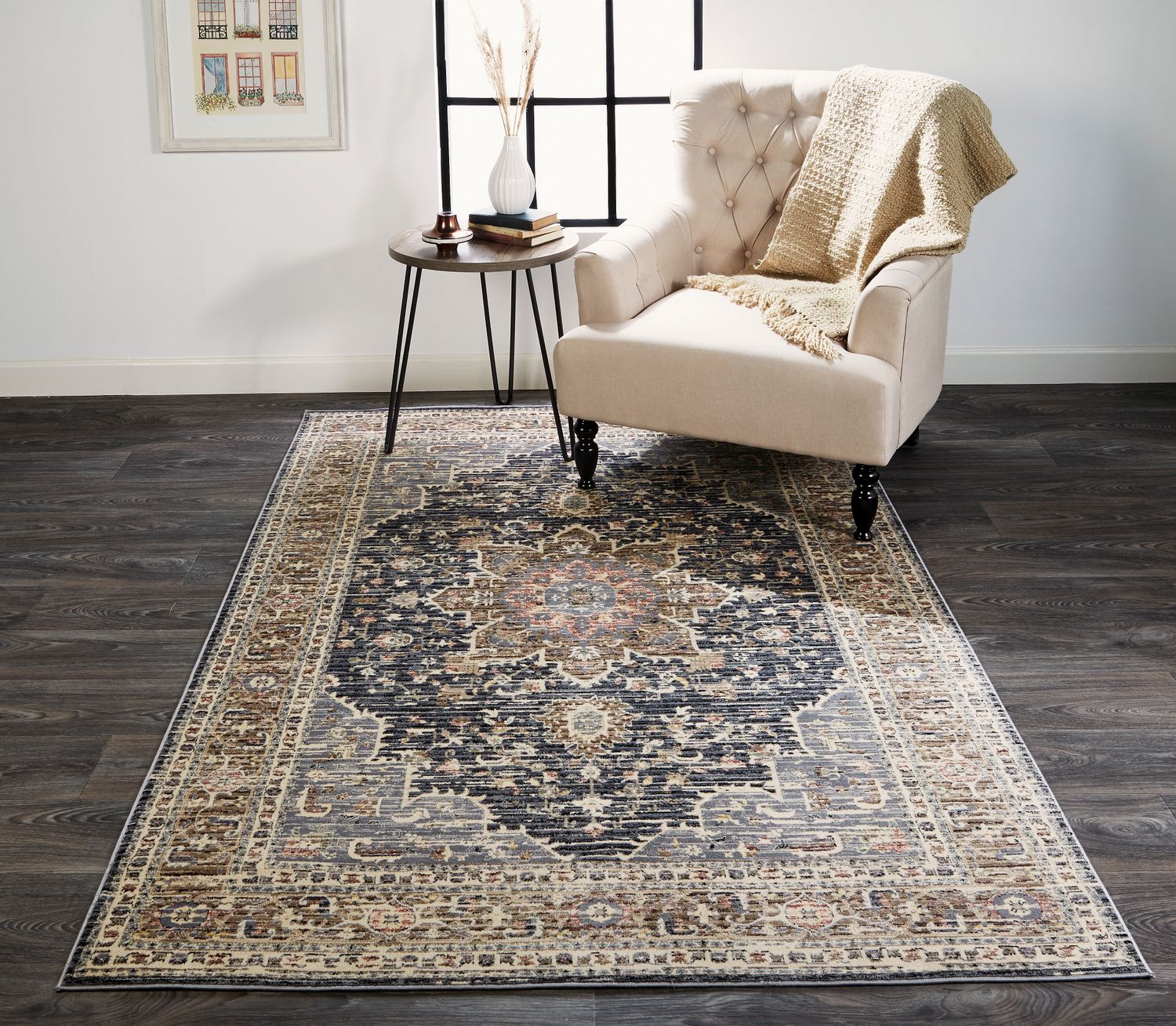 Huron Beige Rug by BD Fine